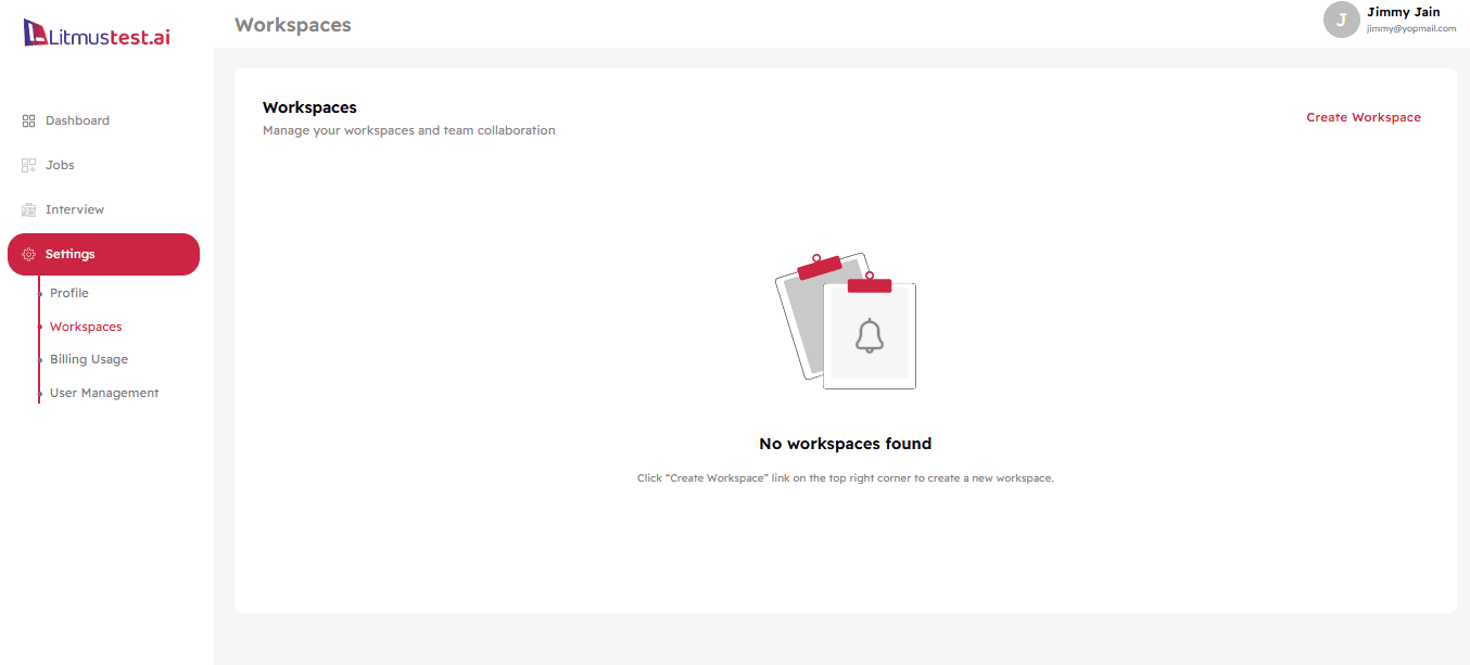 How to Create and Manage Workspaces in Litmustest.ai Blog Description Image