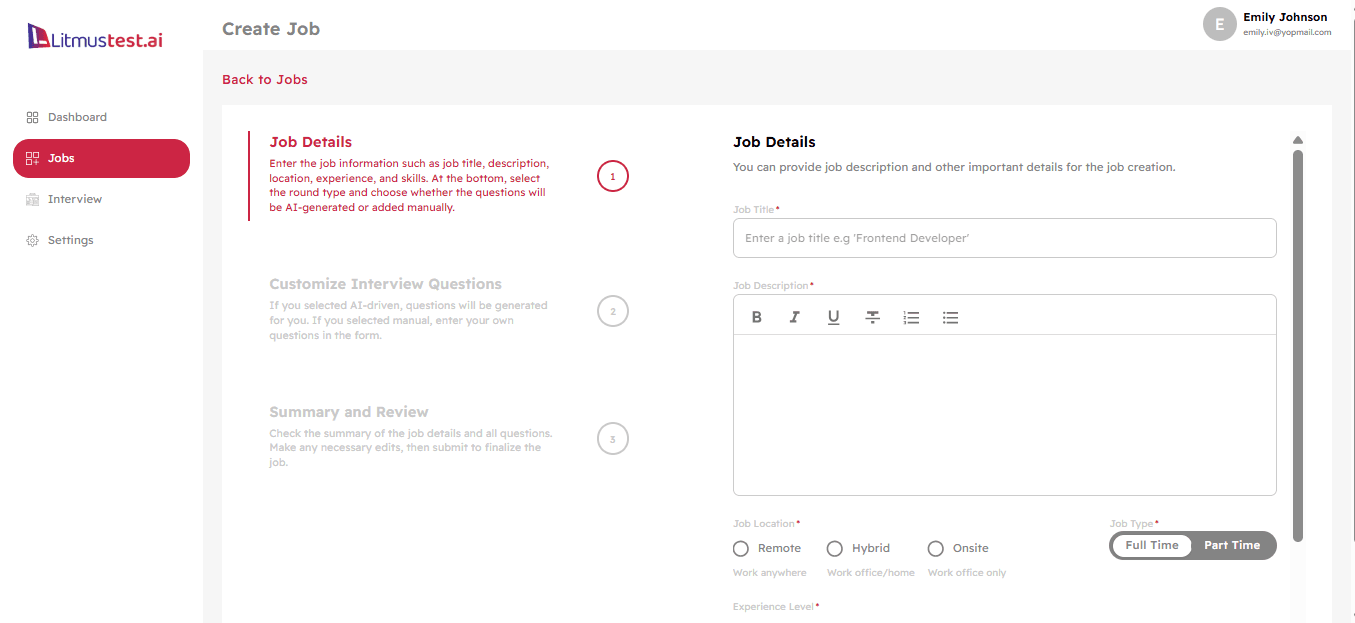 How to Create and Manage Jobs in Litmustest.ai Blog Description Image