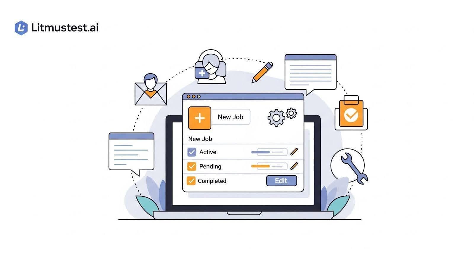 How to Create and Manage Jobs in Litmustest.ai How to Create and Manage Jobs in Litmustest.ai