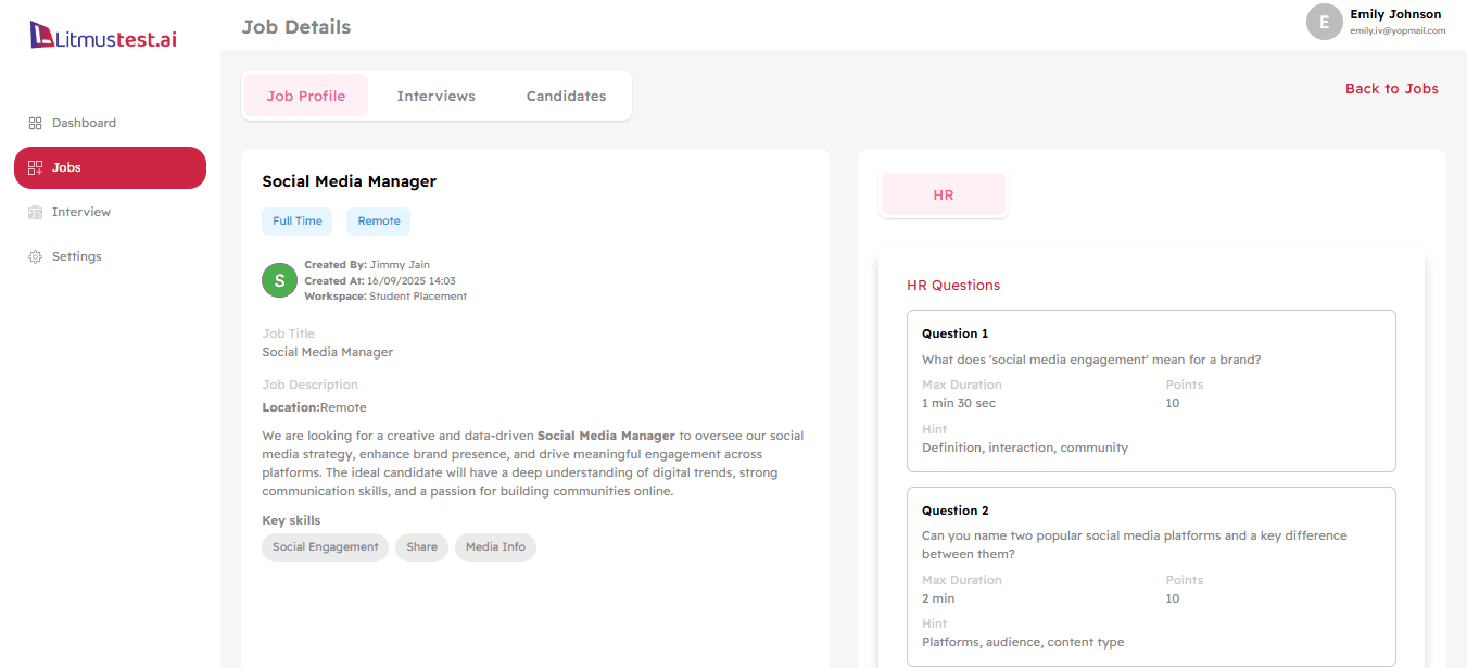 How to Create and Manage Jobs in Litmustest.ai Blog Description Image