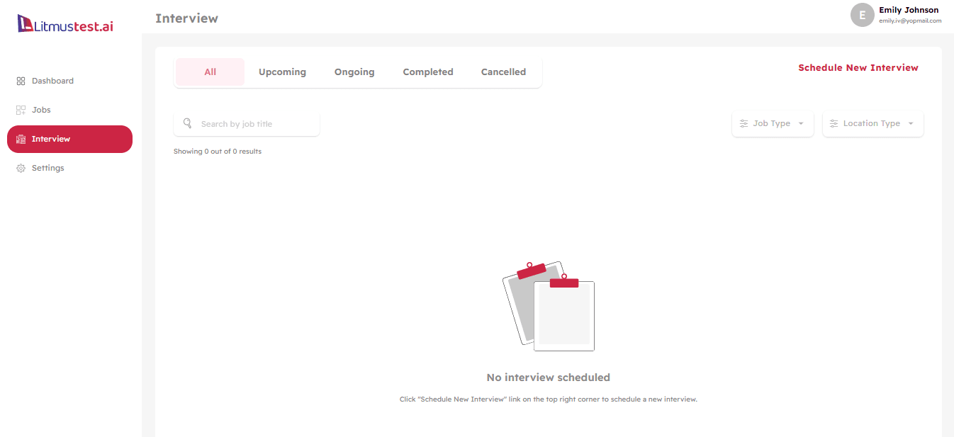 How to Schedule Interviews in Litmustest.ai Blog Description Image