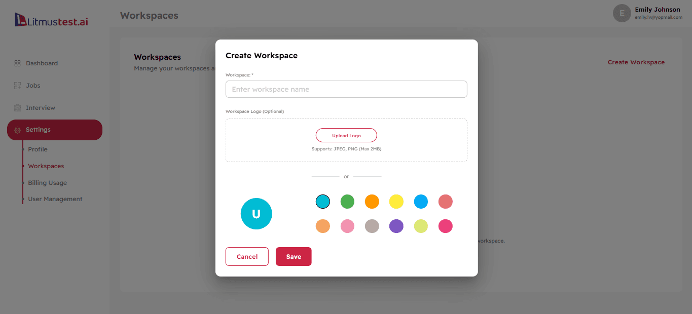 How to Create and Manage Workspaces in Litmustest.ai Blog Description Image