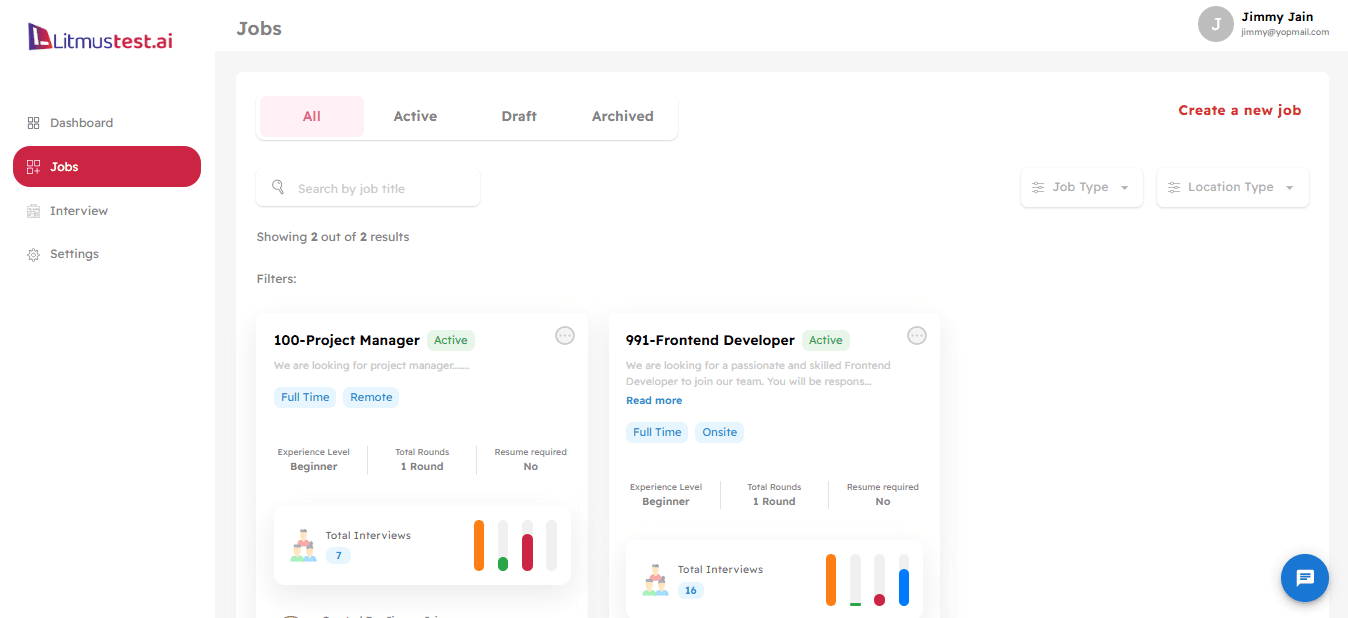 How to Generate a Candidate Report on Litmustest.ai: A Step-by-Step Guide Blog Description Image